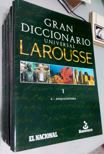 Gran Diccionario Universal Larousse, 14 Tomos.