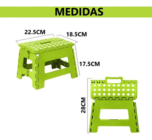 Mini Silla Banquito Plegable