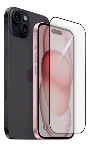 Película Compatível Com iPhone 15 Plus Vidro 3d Temperado