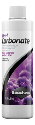 Seachem Reef Carbonate 250ml Aditivo De Kh Liquido P/ Reef