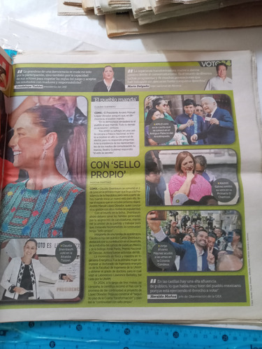 Revista Periódico Metro, N9649 Junio 2024 (Usado)