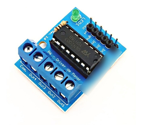 Módulo Driver Uln2003 Controlador Motor Passo - Kit 10 Peças