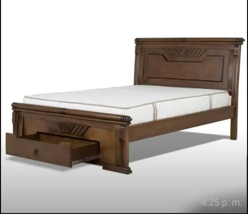 Hermosa Cama En Perfecto Estado ,cuenta Con Cajón  Colchón, 