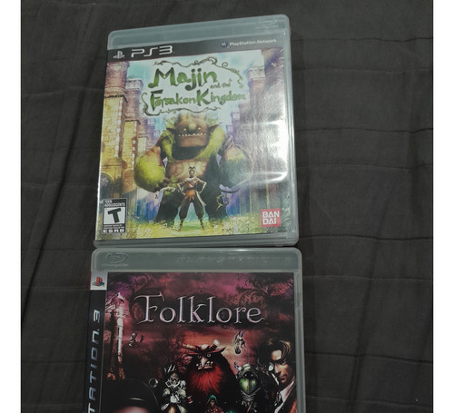 Lote De Juegos De Ps3 Folklore Y Majin And The Forsaken