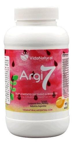 L Arginina - Citrulina - B5, B6, B12 Argi 7- Vida Natural