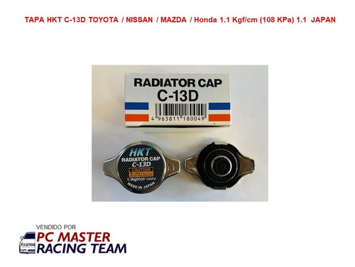 Tapa De Radiador Para Toyota / Nissan / Honda Hkt Japan 1.1 