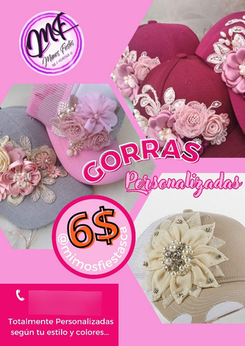 Lazos Coquette, Gorras Decoradas, Diademas, Tiaras