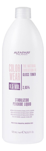  Activador Alfaparf Color Wear Gloss Toner 9.5 Vol 120 Ml