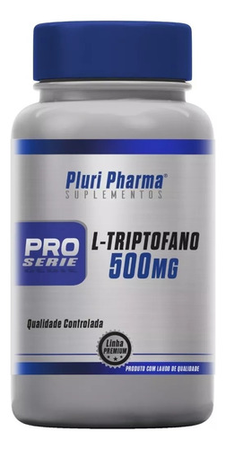 L-triptofano 500mg 60 Capsulas Pluri Pharma