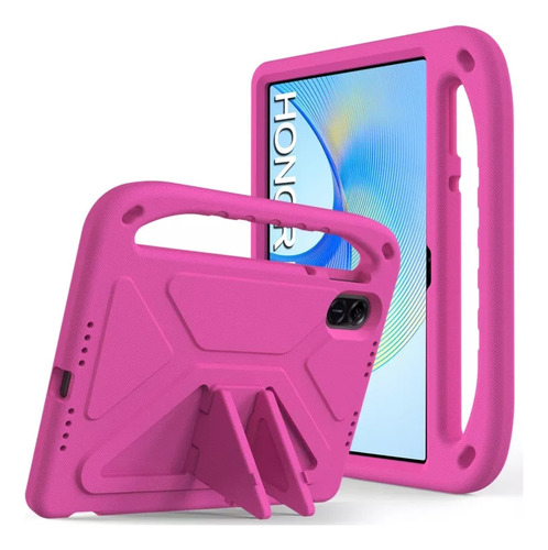 Capa Com Alça Vermelha Rosa Para Honor Pad X9/x8 Pro
