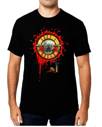 Polera Guns N Roses Rock 100% Algodon