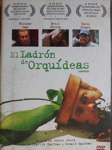 Dvd El Ladrón De Orquídeas, Nicolas Cage, Meryl Streep