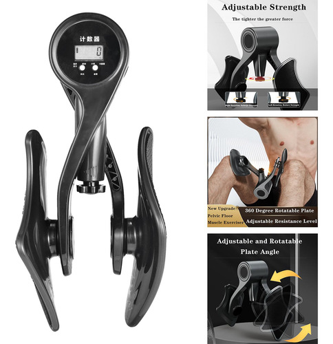 Ejercitador De Muslos Con Negro 36cmx26cmx10.5cm Negro
