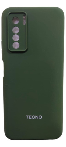 Funda Forro Goma Silicon Para Tecno Camon 17 Pro