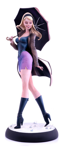 Gwen Stacy Spiderman Estátua Campbell Collection Sideshow (Usado)