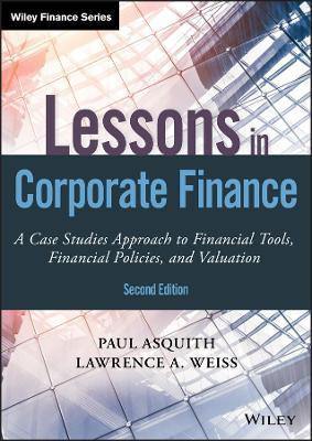 Libro Lessons In Corporate Finance : A Case Studies Appro...