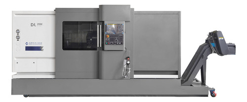 Torno Cnc Bancada Inclinada Dmtg Dl32mx1500 Fanuc Bamaqh