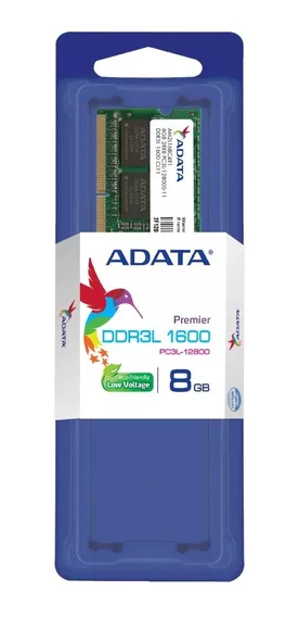 Memoria Ram Adata Sodimm Ddr3l 8gb Pc3l-12800 1600mhz 204p