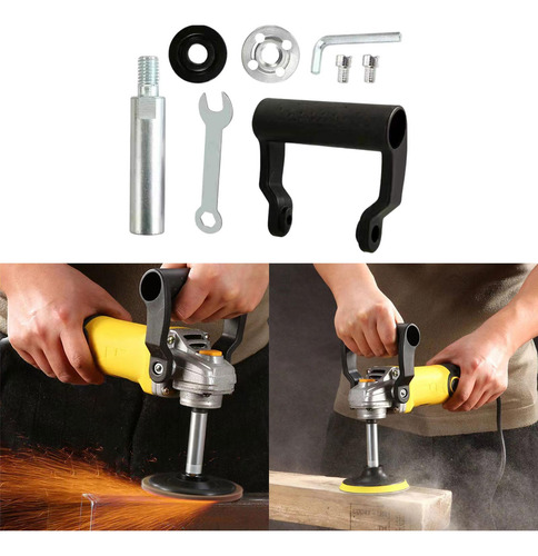 Accesorios Para Amoladora Con Mango Cómodo Profesional Para