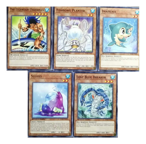 Set Combo Agua Speed Duel Común Yu-gi-oh! Original Konami