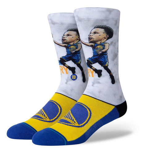 Calcetin Stance Steph Big Head Unisex Azul