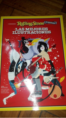 Rolling Stone  Ilustraciones Pappo Cerati Kiss Spinetta