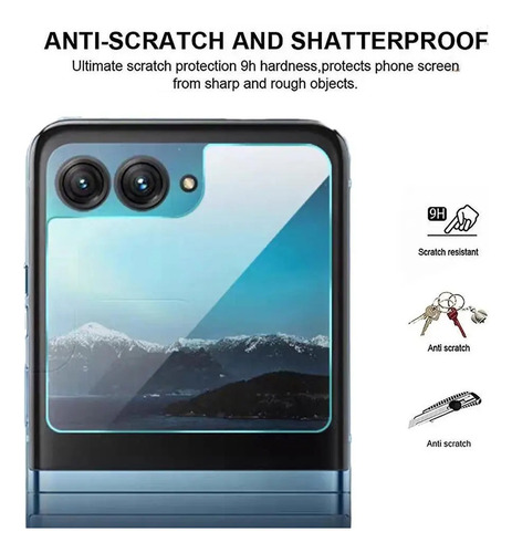 Mica Cristal Protector Moto Razr 40 Ultra Camara Pantalla
