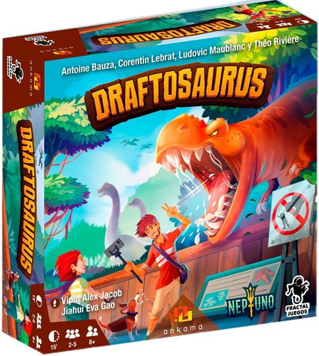 Juego De Mesa Draftosaurus Neptuno Muy Lejano