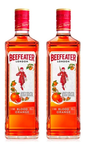 Gin Beefeater London Dry Blood Orange 700 Ml. X2