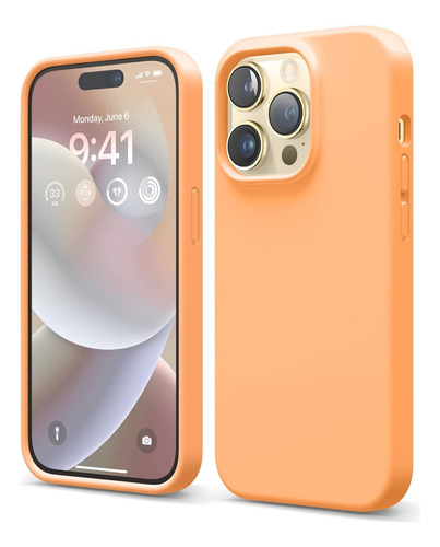 Funda Elago Para iPhone 14 Pro Shockpr Orange