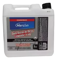 Comprar Potente Limpiador Quita Restos De Obras 5 Litros Merclin
