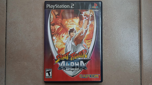 Street Fighter Alpha Antology Ps2 Capcom