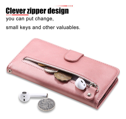 Funda De Teléfono Para Google Pixel 8a 9 Pro, 9a 7 Pro, Lujosa Funda De Piel Tipo Cartera Con Ranuras Para Tarjetas