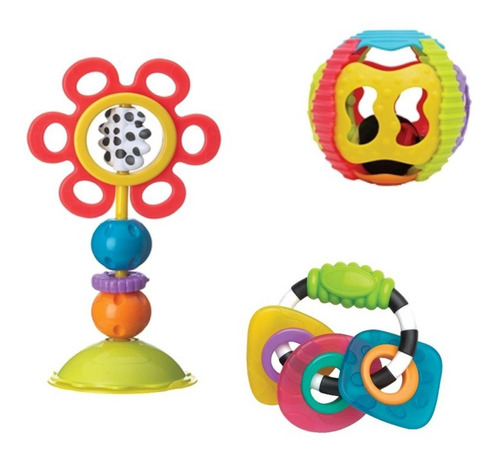 Juguete Para Bebe Twist And Rattle Gift Pack Playgro