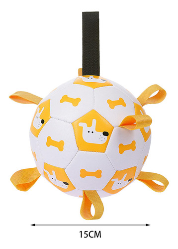 Pelota De FĂștbol De Goma Para Mascotas, Suministros Para S