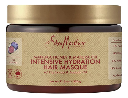 Shea Moisture Mascarilla Hidratación Intensiva Miel Manuka