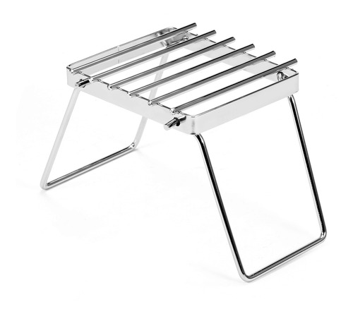 Parrilla Plegable Multifuncional Para Fogatas, Portátil, Ino