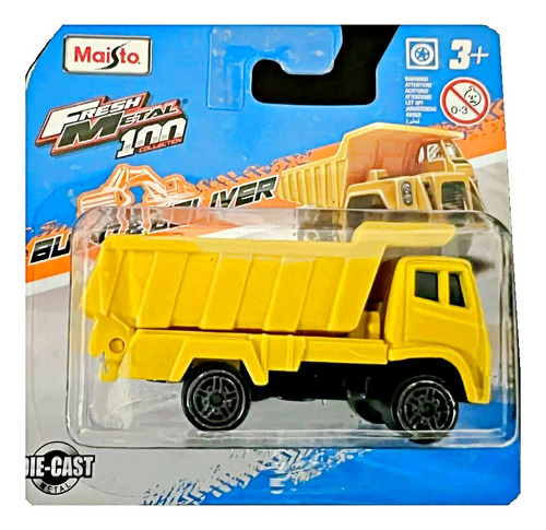 Auto Camion Volcador Coleccion Metal 1:64 Maisto Diecast