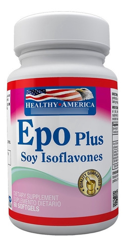 Epo Plus Soy Isoflavones 60 Capsulas Blandas Healthy America