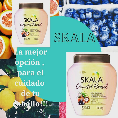 Skala Mascara Coquetel Brasil 1 Kg