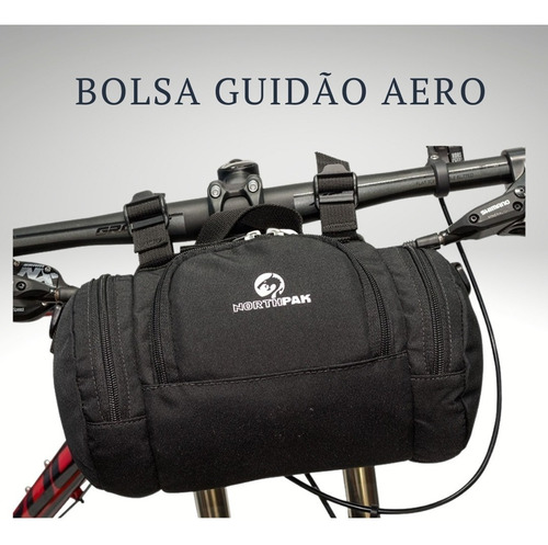 Imagem 6 de 7 de Bolsa De Guidão Aero Northpak Bike Gravel Speed Cicloturismo
