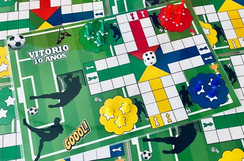 tabuleiro jogo de ludo  Elo7 Produtos Especiais