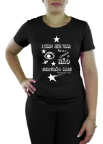 Comprar Blusas Camisetas Baby Look  Gospel Evangélica Js Volta Preta