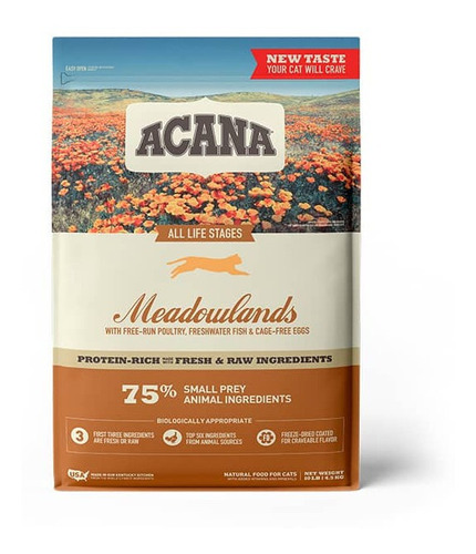 Acana Para Gato Meadowlands De 1.8kg