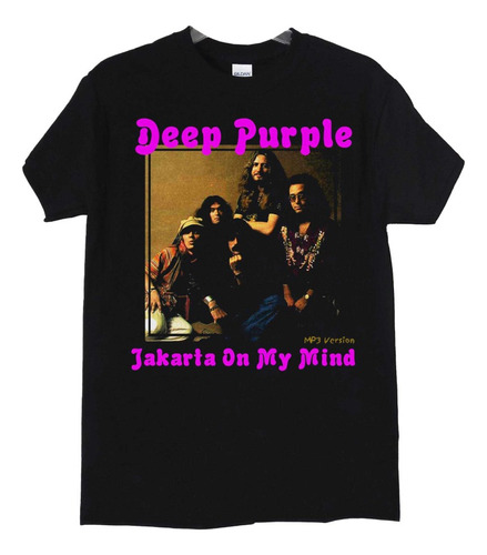 Polera Deep Purple Jakarta On My Mind Rock Abominatron