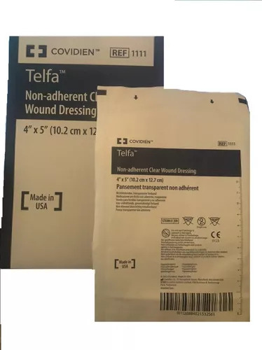 Pack 6 Unidades De Aposito Telfa Convidien 10.2x12.7 Cm 
