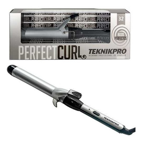 Teknikpro Perfect Curl Buclera Profesional Pelo Ondas 32mm