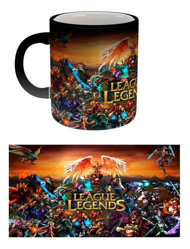 Taza Mágica League Of Legends Lol |de Hoy No Pasa| 2