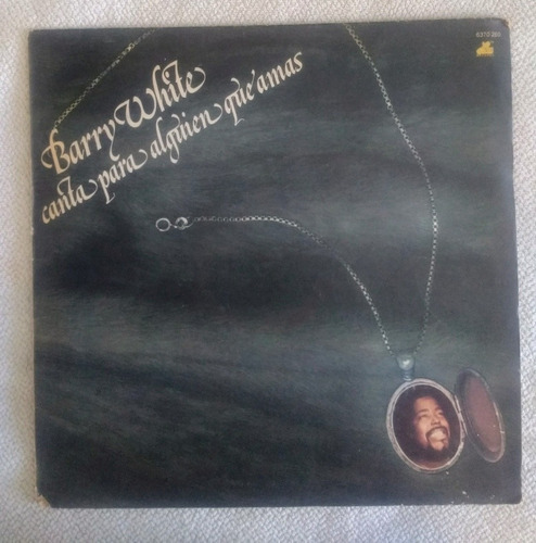 Barry White Canta Para Alguien Que Amas Vinilo Original 