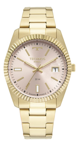 Relógio Technos Feminino Riviera Dourado - 2115nal/1t